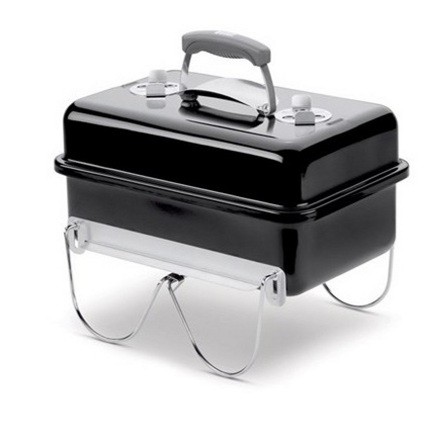 Угольный гриль Weber Go Anywhere, портативный, чёрный в Челябинске