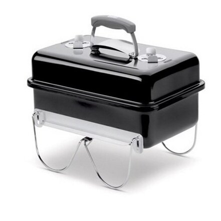 Угольный гриль Weber Go Anywhere, портативный, чёрный в Челябинске в Челябинске