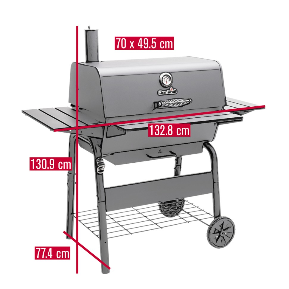 Угольный гриль Char-Broil Charcoal L в Челябинске в Челябинске
