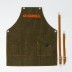 Фартук для гриллинга O-Grill, х/б, кожа
